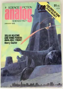 Analog Magazine January 1976 - Children of Dune #1 - Frank Herbert