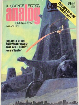 Analog Magazine January 1976 - Children of Dune #1 - Frank Herbert