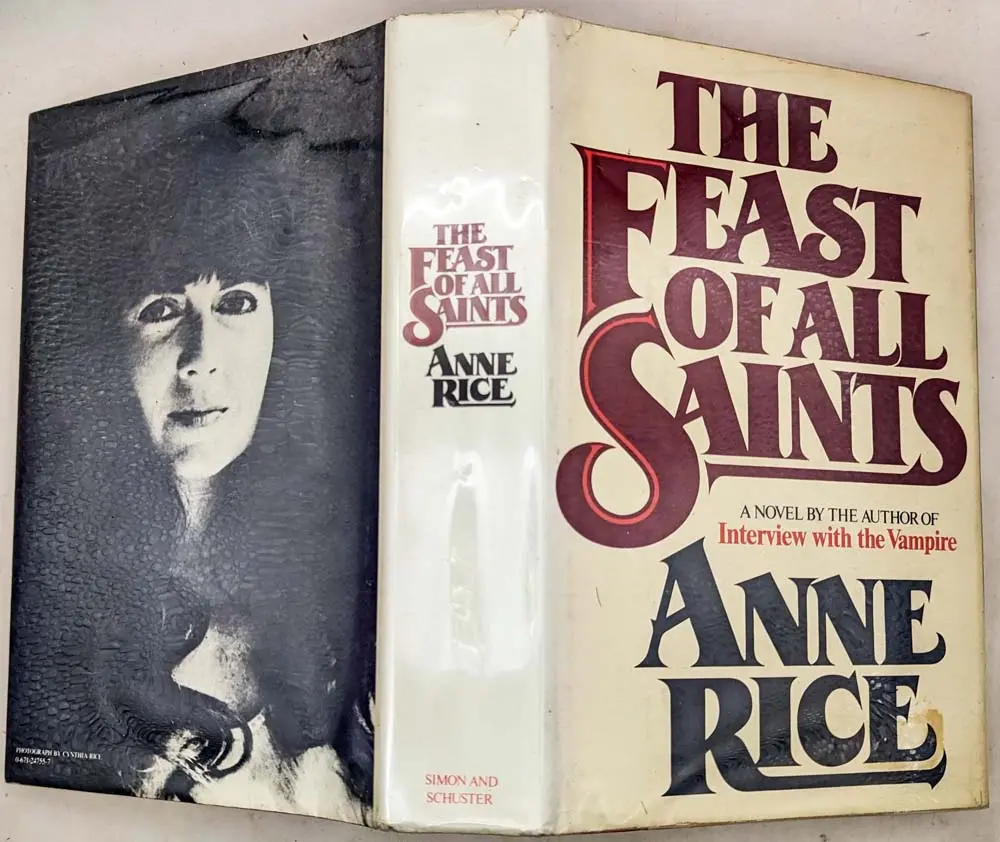 The Feast of All Saints - Anne Rice 1979 | 1st Edition