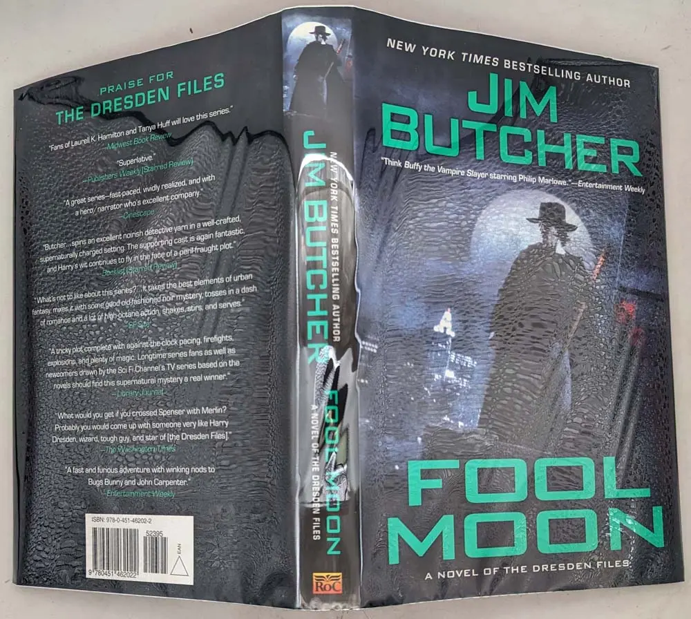 Fool Moon: The Dresden Files, Book 2 - Jim Butcher 2008 | 1st Edition