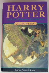 Harry Potter and the Prisoner of Azkaban - J. K. Rowling UK 2002 | 1st Large Print Edition