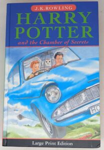 Harry Potter and the Chamber of Secrets - J. K. Rowling UK 2002 | 1st Large Print Edition