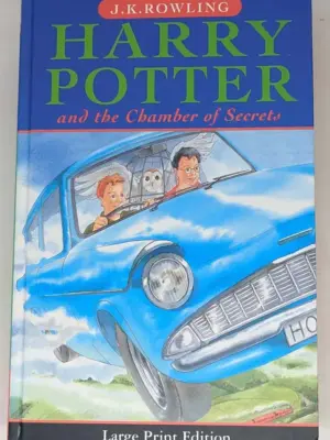 Harry Potter and the Chamber of Secrets - J. K. Rowling UK 2002 | 1st Large Print Edition