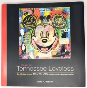 The Art of Tennessee Loveless: The Mickey Mouse TEN x TEN x TEN Contemporary Pop Art Series - David Bossert