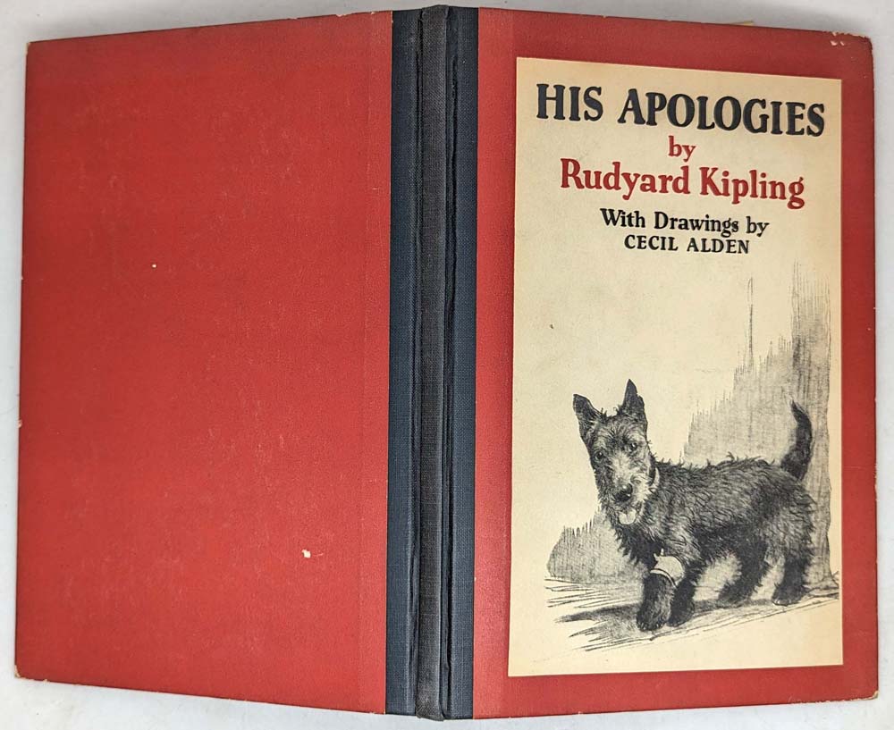 His Apologies - Rudyard Kipling - Cecil Aldin 1932 | 1st Edition
