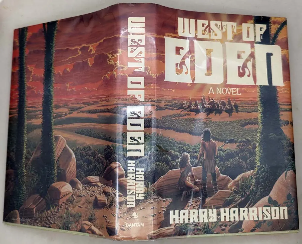 West of Eden - Harry Harrison 1984 | 1st Edition SIGNED
