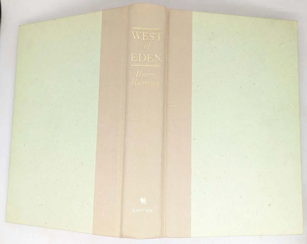 West of Eden - Harry Harrison 1984 | 1st Edition SIGNED