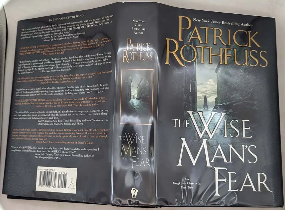 Wise Man's Fear - Patrick Rothfuss 2011 | 1st Edition