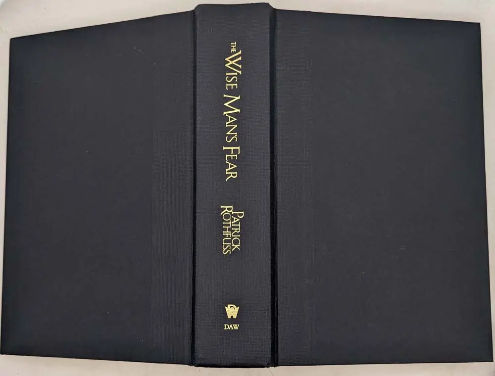 Wise Man's Fear - Patrick Rothfuss 2011 | 1st Edition