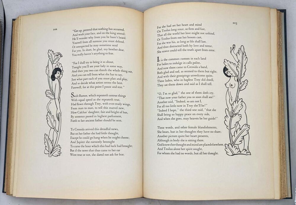 Troilus and Cressida - Illustrated by Eric Gill 1932