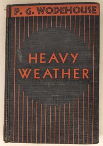 Heavy Weather - P.G. Wodehouse 1933 | 1st Edition