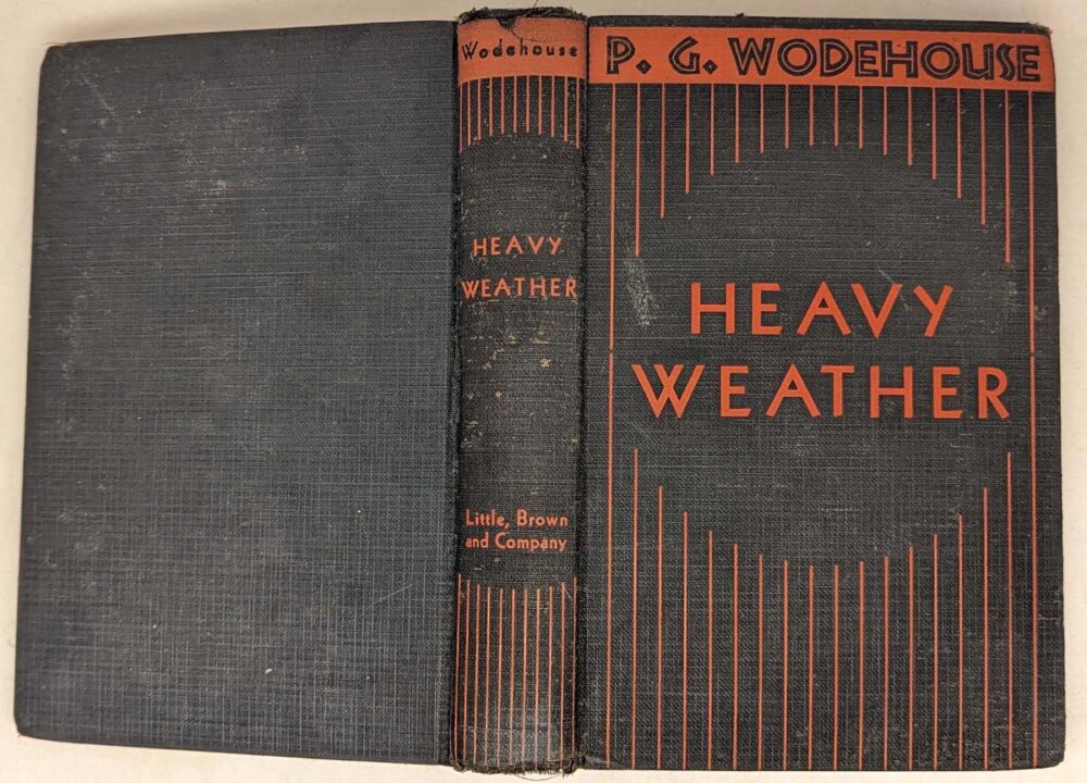 Heavy Weather - P.G. Wodehouse 1933 | 1st Edition