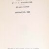 Heavy Weather - P.G. Wodehouse 1933 | 1st Edition