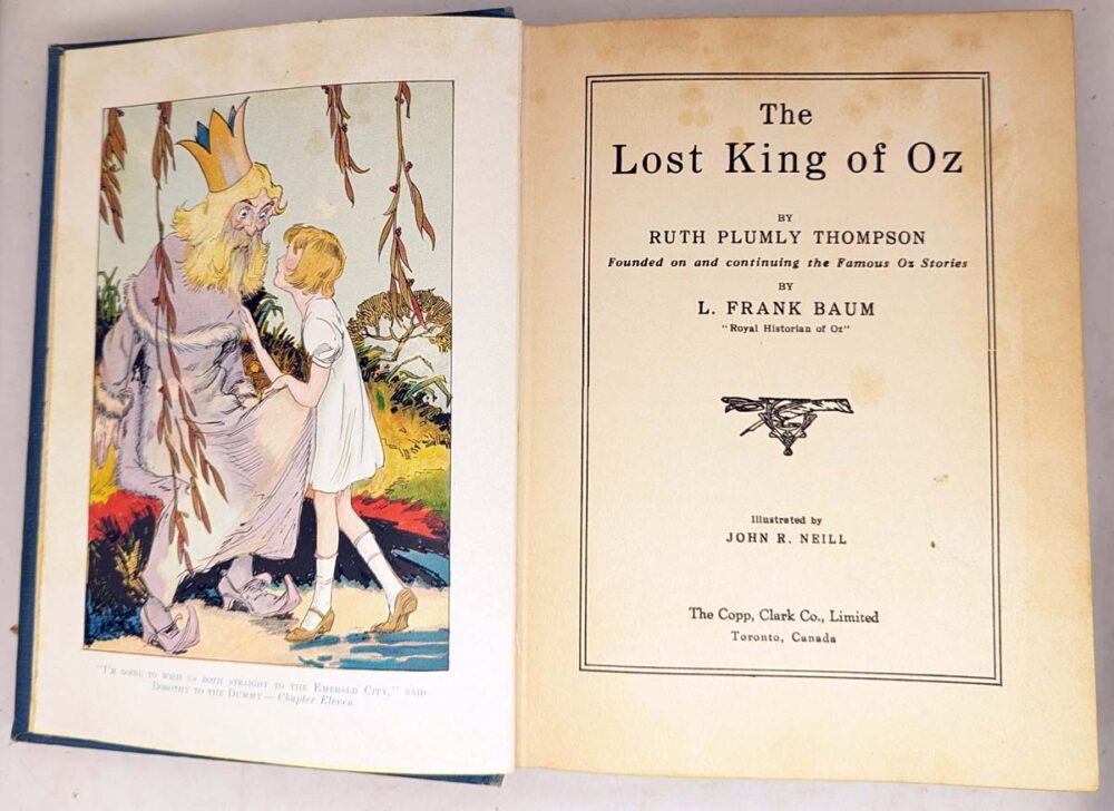 Lost King of Oz - Ruth Plumly Thompson 1925 | First Edition