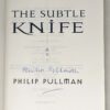Subtle Knife - Philip Pullman 1997 | SIGNED 1st edition ARC Proof