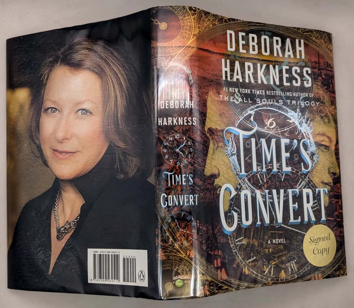 Time's Convert - Deborah Harkness 2018 | 1st Edition SIGNED
