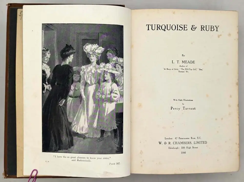 Turquoise and Ruby - L.T. Meade 1906 | Mabel Lucie Attwell