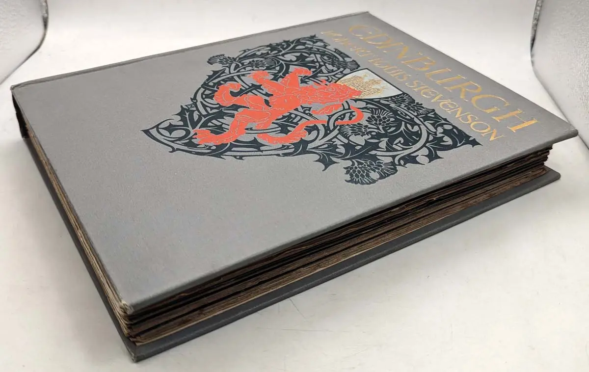 Edinburgh - Robert Louis Stevenson 1912 | 1st Edition
