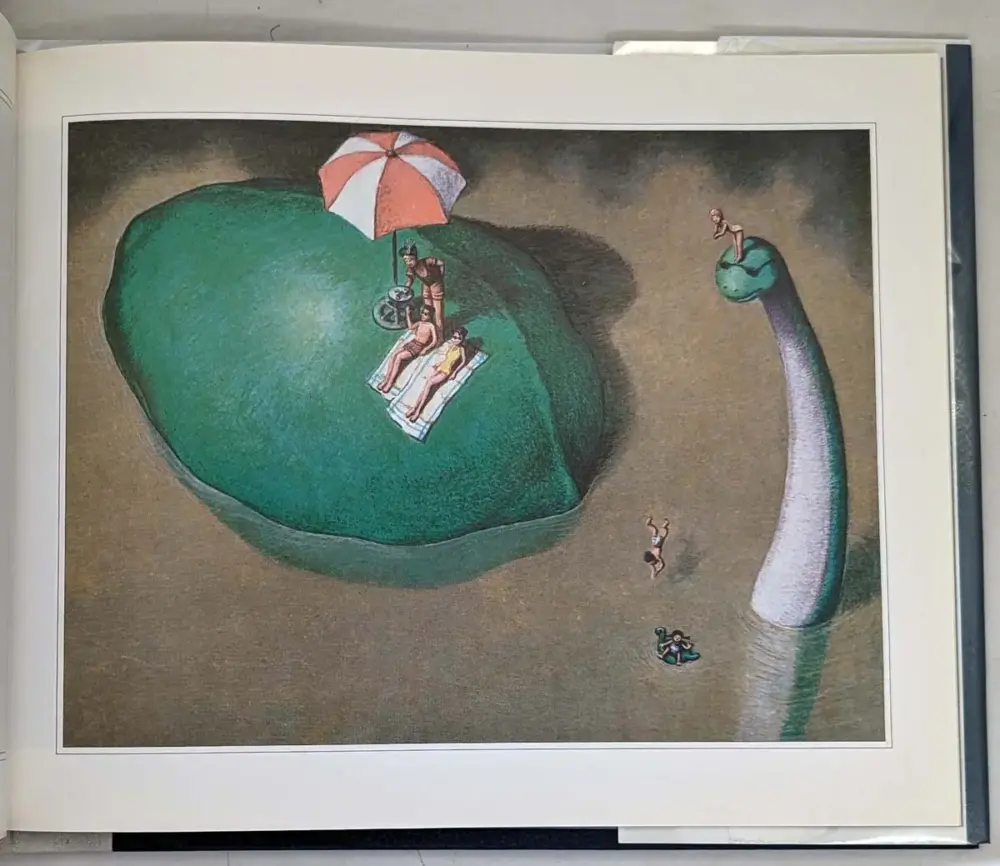 Dinosaur Bob and His Adventures with the Family Lazardo - William Joyce 1988 | SIGNED w/ Sketch