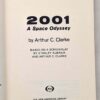 2001: A Space Odyssey - Arthur C. Clarke 1968 | 1st Edition