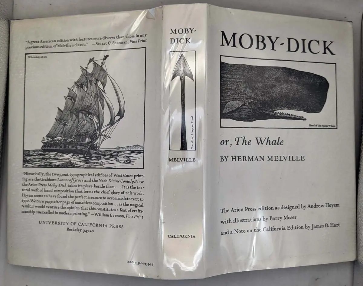 Moby-Dick - Herman Melville 1979 | Illus. Barry Moser