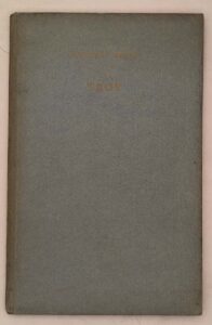 Troy - Humbert Wolfe | Illus. Charles Ricketts 1928 SIGNED