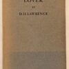 Lady Chatterley's Lover - D.H. Lawrence 1933