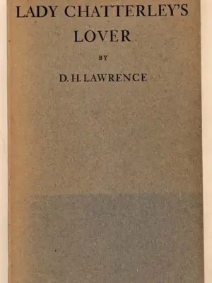 Lady Chatterley's Lover - D.H. Lawrence 1933