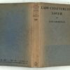 Lady Chatterley's Lover - D.H. Lawrence 1933