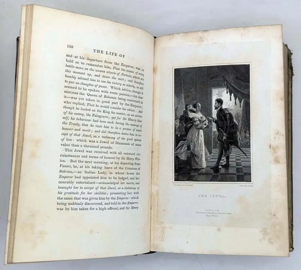 The Lives of Dr. John Donne, Wotton, Hooker - Izaak Walton 1825