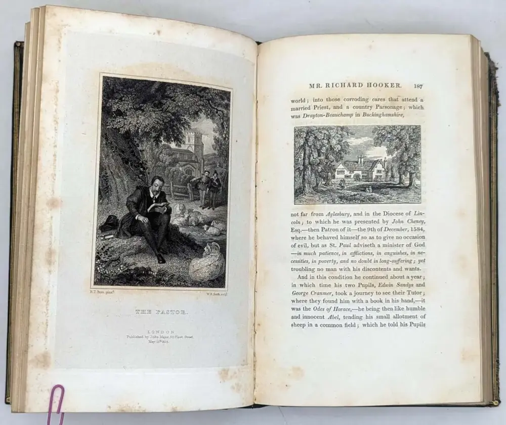 The Lives of Dr. John Donne, Wotton, Hooker - Izaak Walton 1825