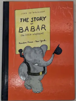 Story of Babar - Jean de Brunhoff 1961
