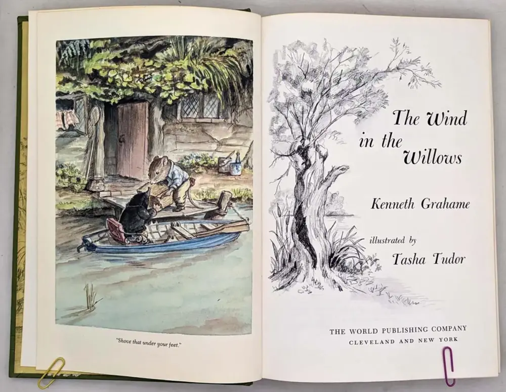The Wind in the Willows - Kenneth Grahame 1966 | Illus. Tasha Tudor