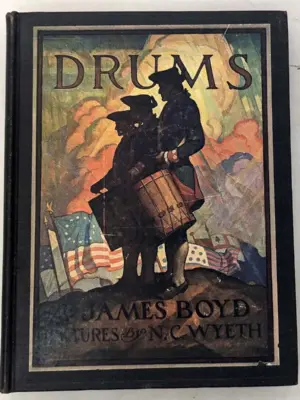 Drums - James Boyd 1928 | Illus. N.C. Wyeth 1st Edition