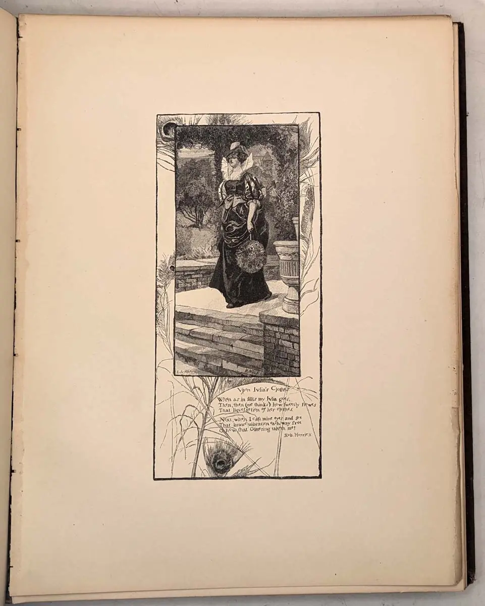Poetry of Robert Herrick 1882 - Illus. by Edwin A. Abbey | 1st Edition Poetry of Robert Herrick 1882 - Illus. by Edwin A. Abbey | 1st Edition