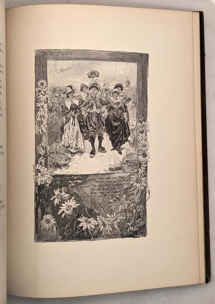 Poetry of Robert Herrick 1882 - Illus. by Edwin A. Abbey | 1st Edition Poetry of Robert Herrick 1882 - Illus. by Edwin A. Abbey | 1st Edition