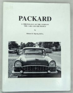 Packard: A Chronology - Robert J. Marvin | Limited Edition SIGNED 1994