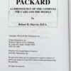 Packard: A Chronology - Robert J. Marvin | Limited Edition SIGNED 1994