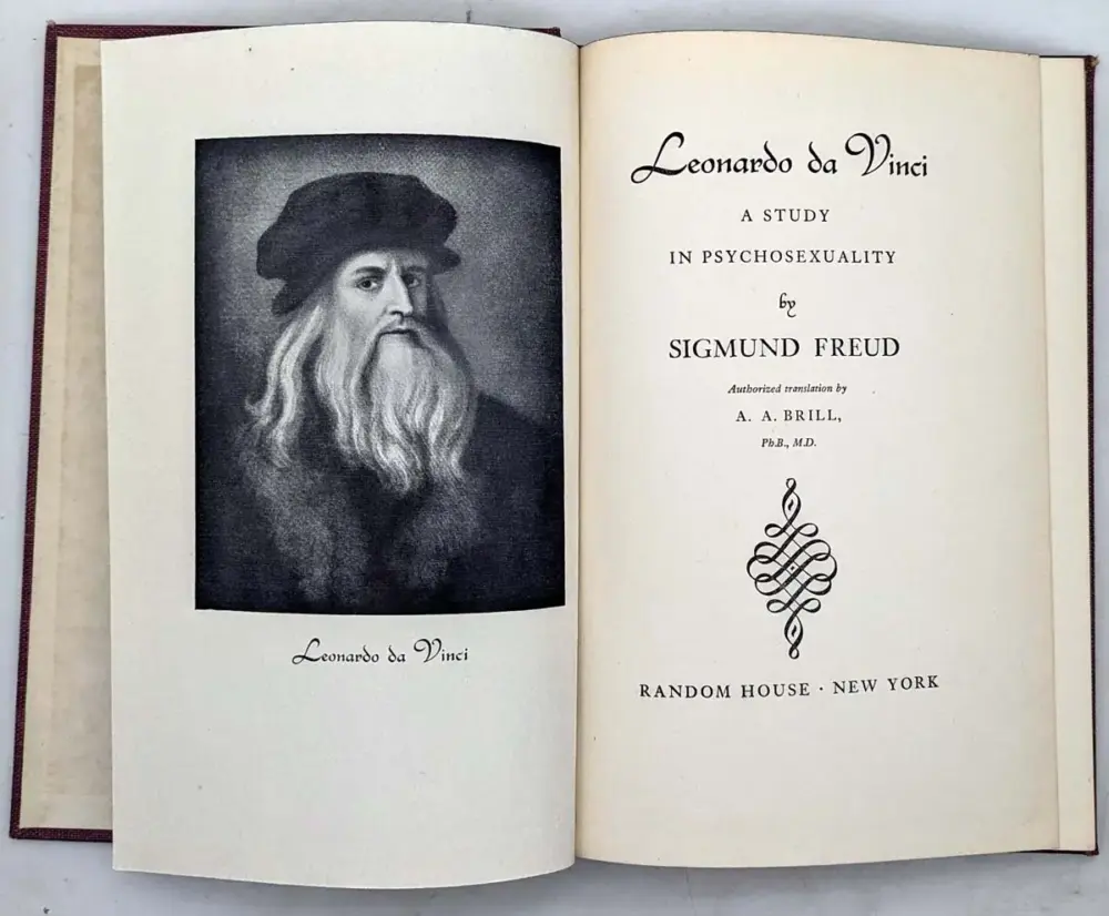 Leonardo da Vinci A Study in Psychosexuality - Sigmund Freud 1947 | 1st Edition