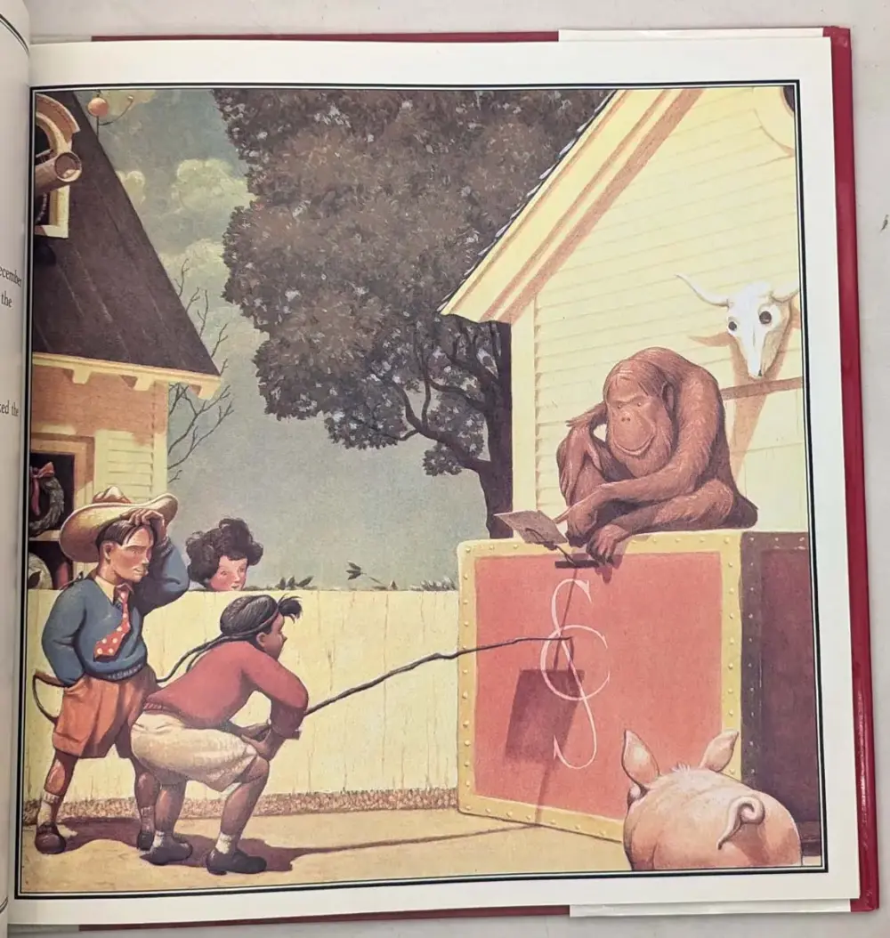 Santa Calls - William Joyce 1993 | 1st Edition SIGNED w/ Sketch