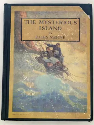 The Mysterious Island - Jules Verne 1940 | Illus. N.C. Wyeth