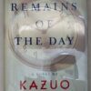 Remains of the Day - Kazuo Ishiguro 1989 | 1st Edition