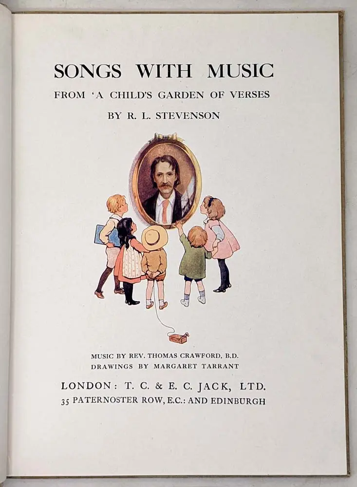 Songs with Music - R. L. Stevenson 1920s | Illus. Margaret Tarrant
