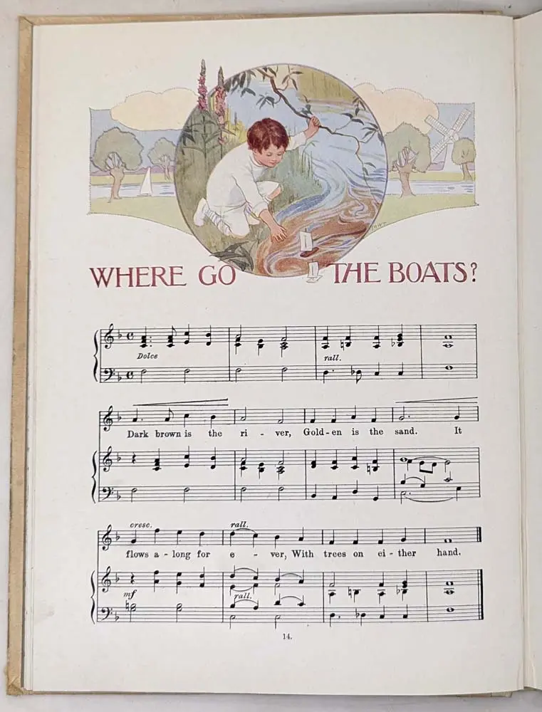 Songs with Music - R. L. Stevenson 1920s | Illus. Margaret Tarrant