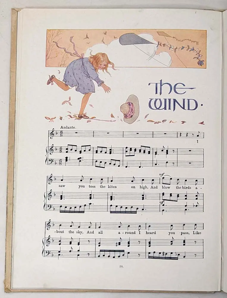 Songs with Music - R. L. Stevenson 1920s | Illus. Margaret Tarrant