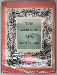 Work of Rex Whistler - Laurence Whistler 1960 | Monograph