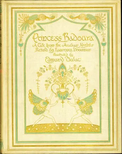Edmund Dulac - Princess Badoura 1913 Edmund Dulac - Princess Badoura 1913