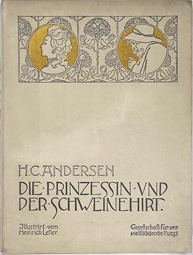 Heinrich Lefler - Die Prinzessin und der Schweinehirt 1897 Heinrich Lefler - Die Prinzessin und der Schweinehirt 1897