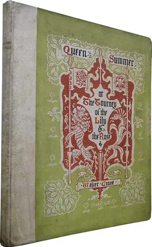 Walter Crane - Queen Summer 1891 Walter Crane - Queen Summer 1891