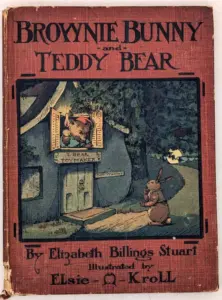 Brownie Bunny and Teddy Bear - Elizabeth Billings Stuart 1916